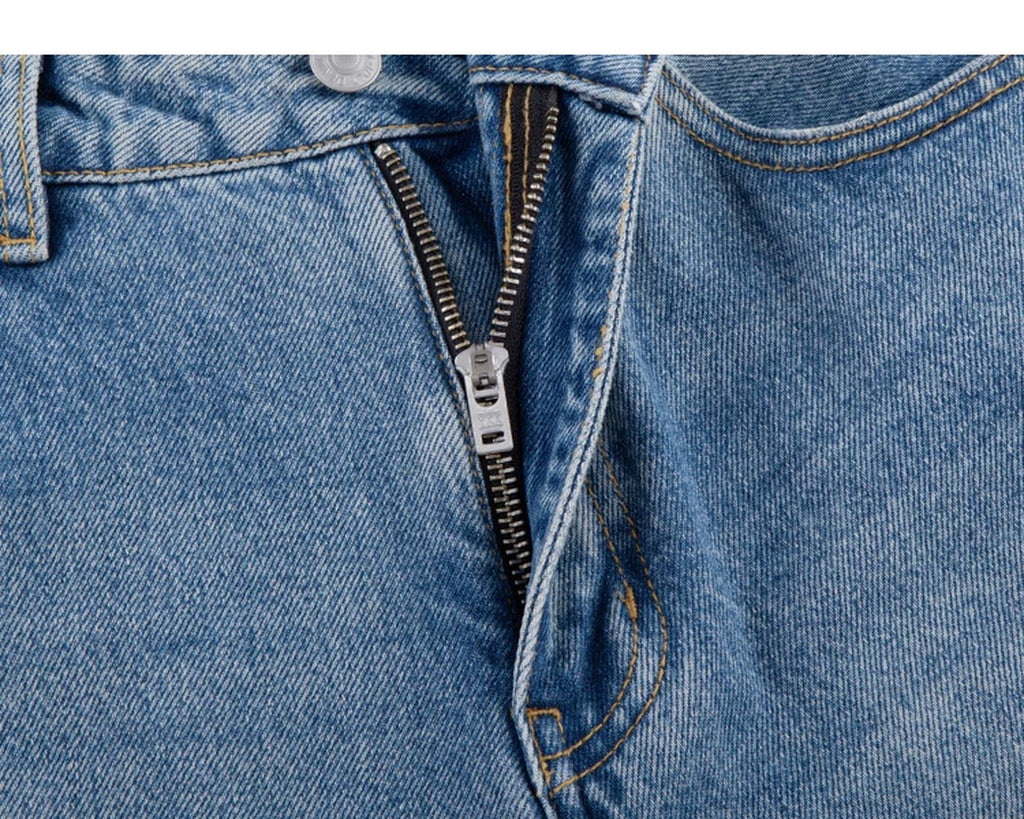 Wide-Leg Straight Jeans - COPPING THREADS - IDLT