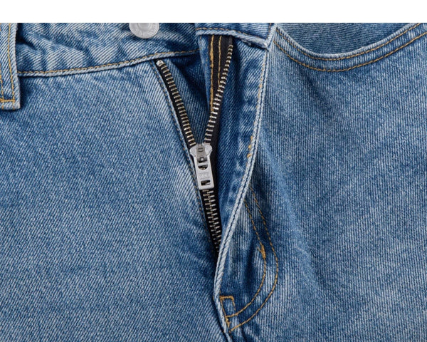 Wide-Leg Straight Jeans - COPPING THREADS - IDLT
