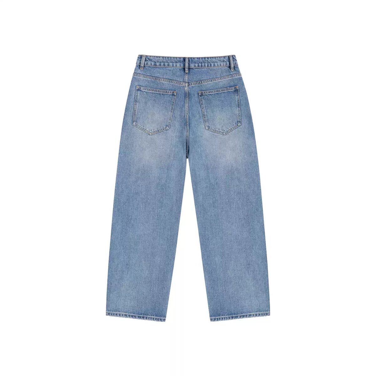 Wide-Leg Straight Jeans - COPPING THREADS - IDLT