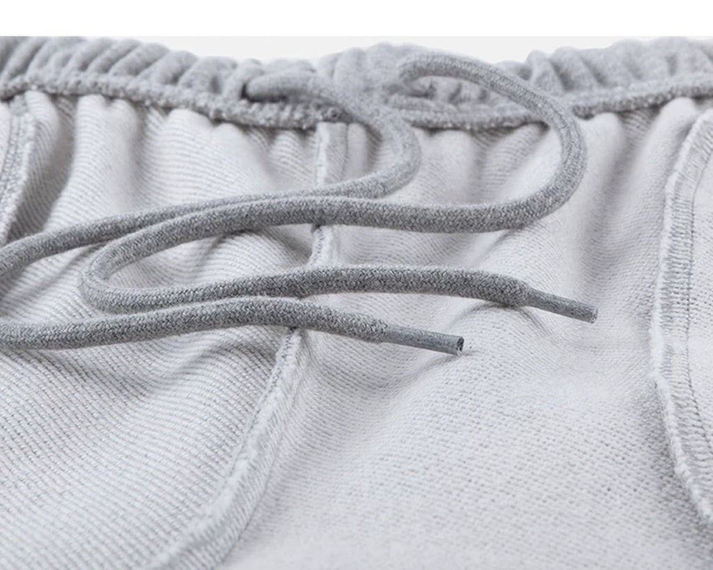 Wide-Leg Straight Sweatpants - COPPING THREADS - IDLT