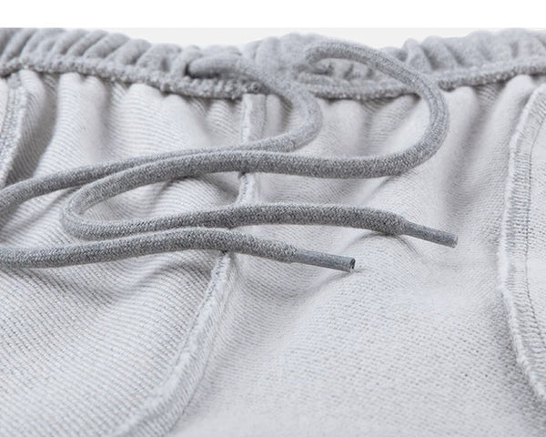 Wide-Leg Straight Sweatpants - COPPING THREADS - IDLT