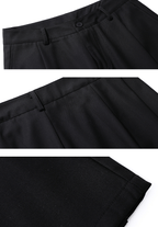 Wide - Leg Tailored Culotte Shorts - COPPING THREADS - CT Basics