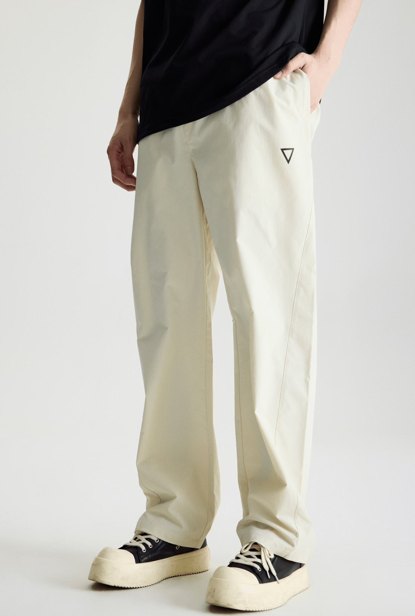 Wide - Leg Triangle Logo Tactical Pants - COPPING THREADS - Coldstone