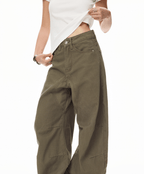 Wide - Leg Utility Cargo Pants - COPPING THREADS - Coldstone