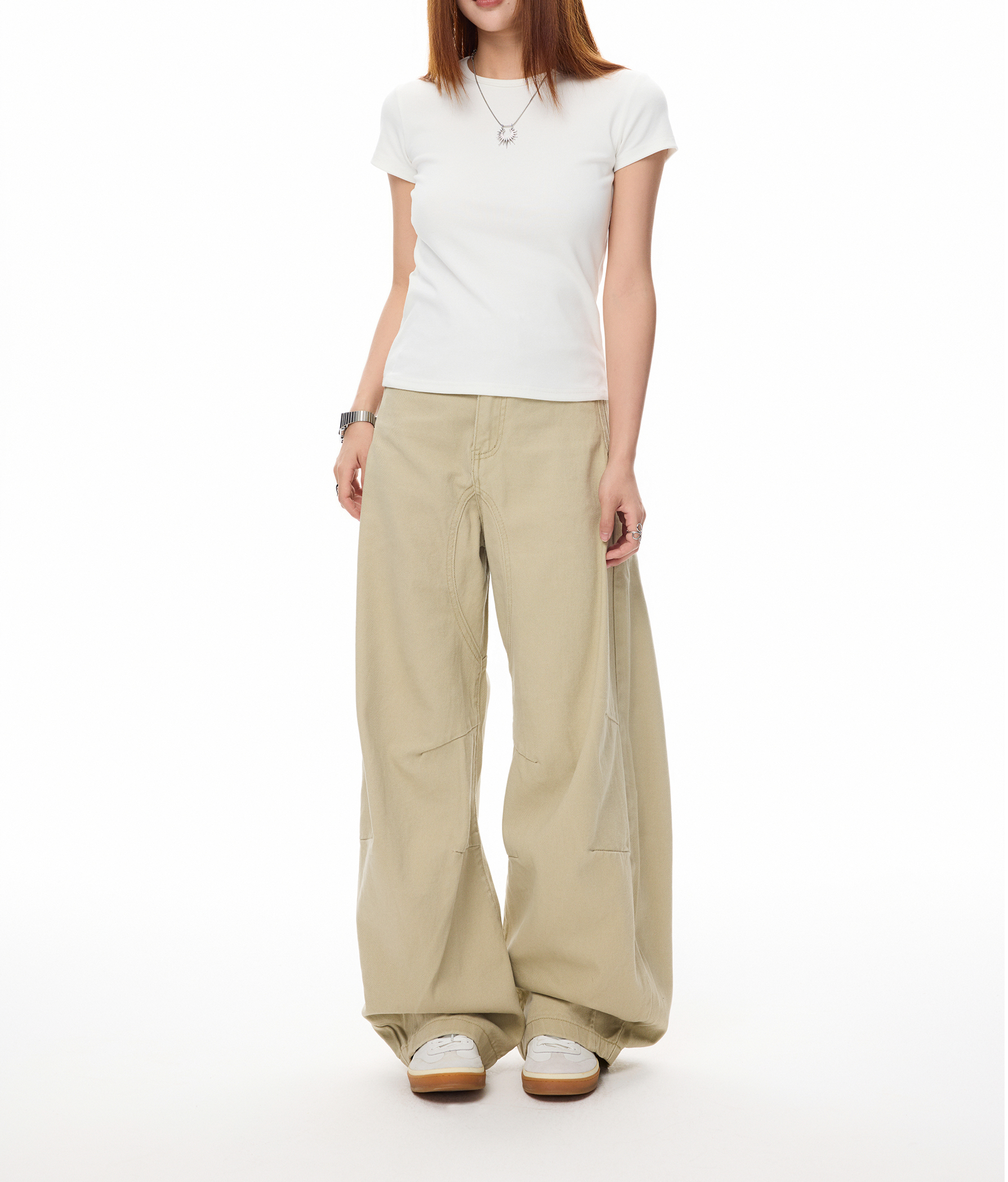 Wide - Leg Utility Cargo Pants - COPPING THREADS - Coldstone