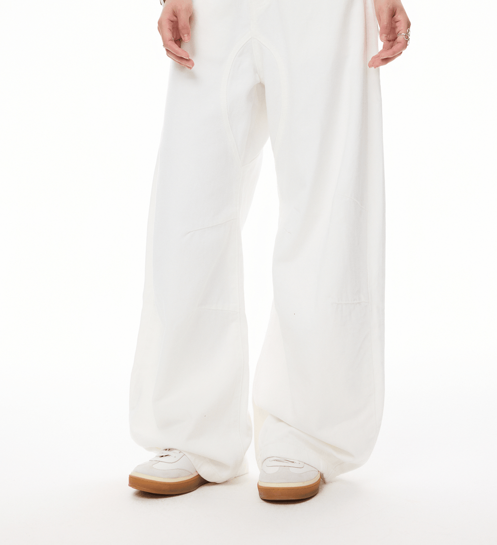 Wide - Leg Utility Cargo Pants - COPPING THREADS - Coldstone