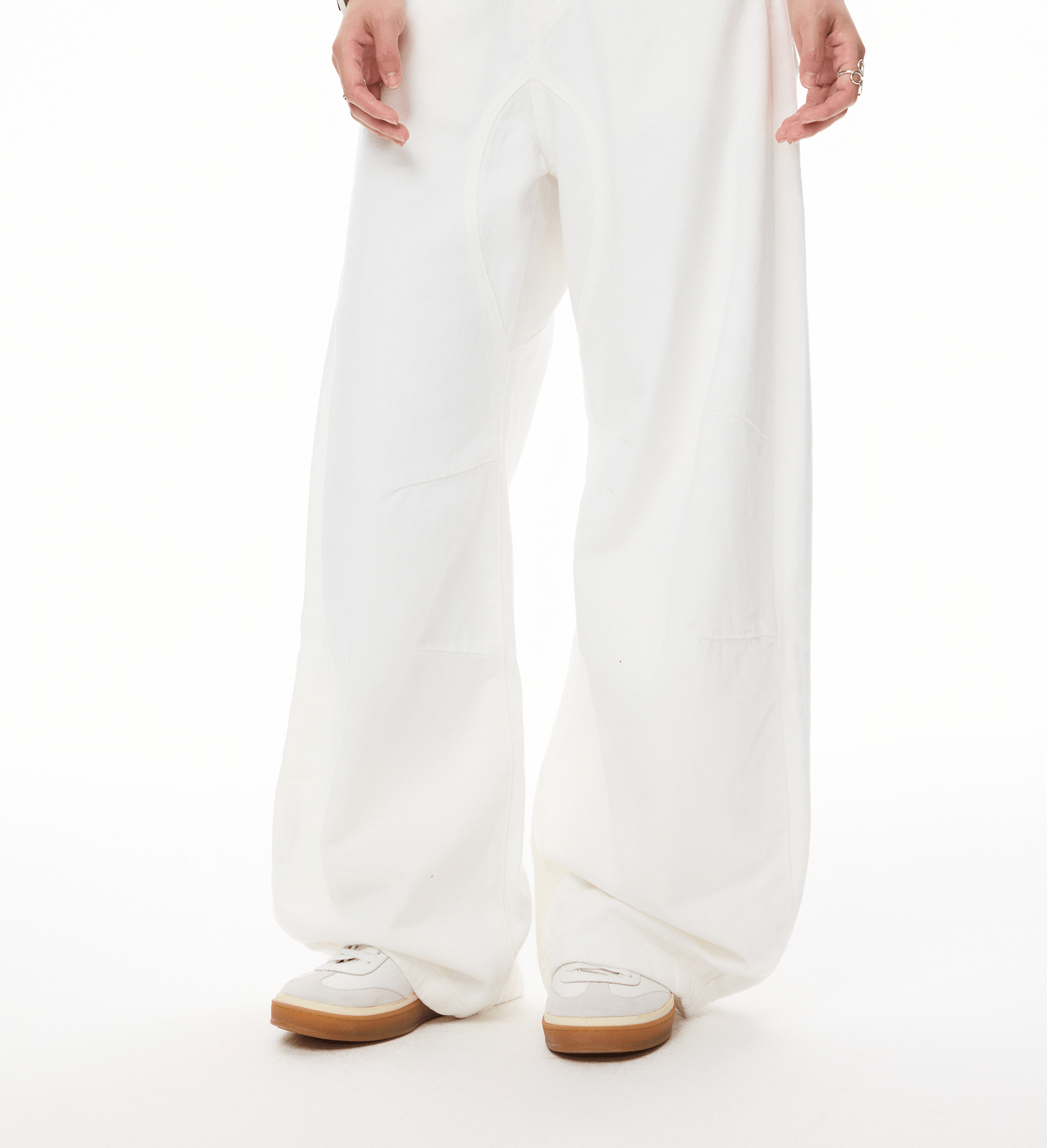 Wide - Leg Utility Cargo Pants - COPPING THREADS - Coldstone