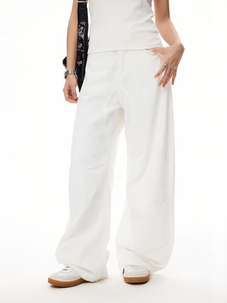 Wide - Leg Utility Cargo Pants - COPPING THREADS - Coldstone