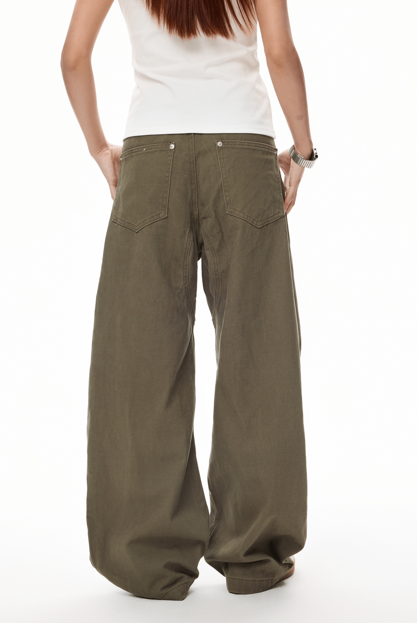 Wide - Leg Utility Cargo Pants - COPPING THREADS - Coldstone