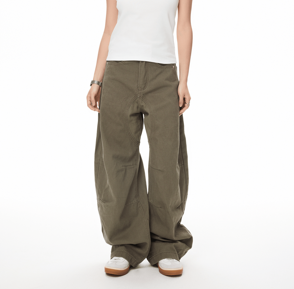 Wide - Leg Utility Cargo Pants - COPPING THREADS - Coldstone