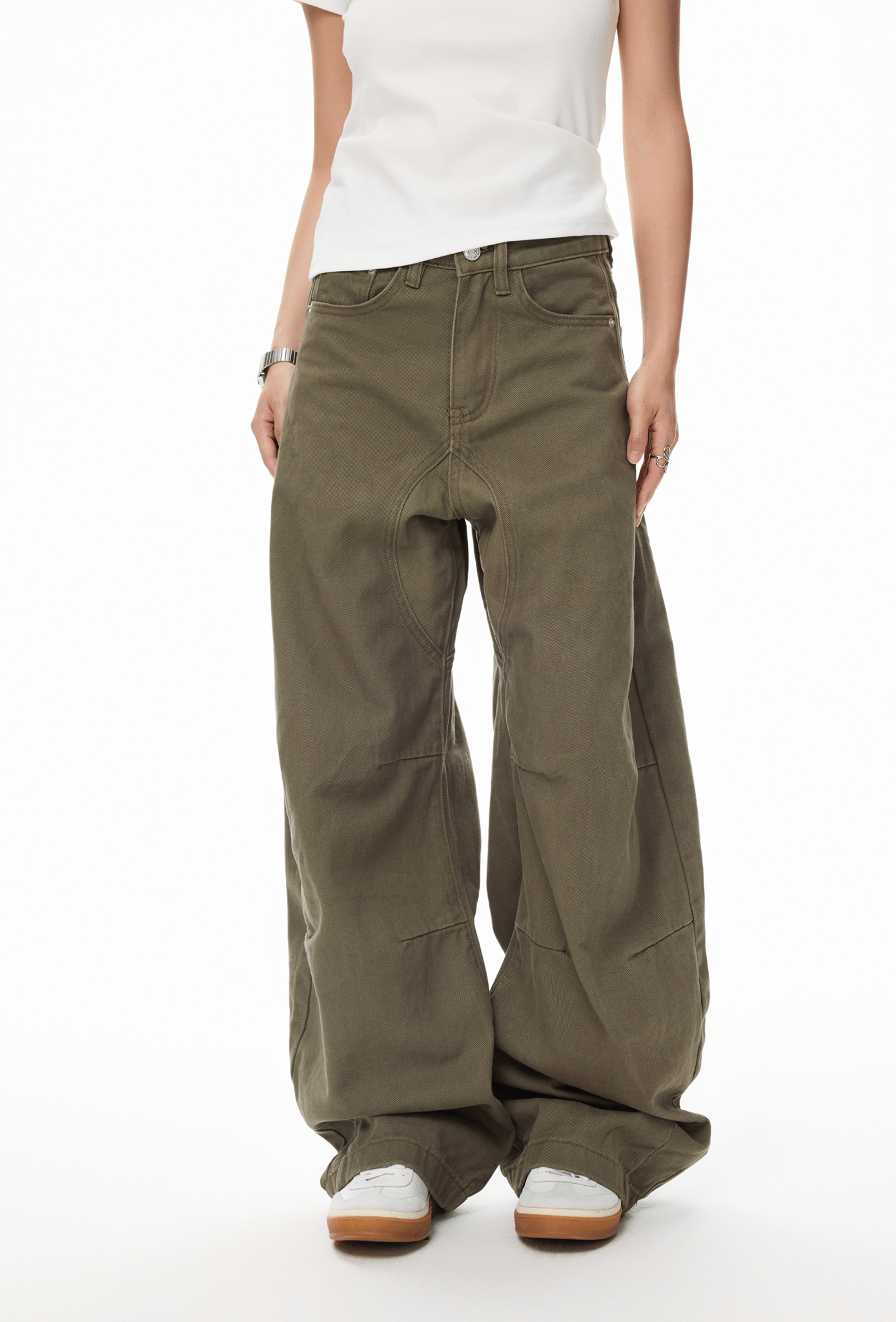 Wide - Leg Utility Cargo Pants - COPPING THREADS - Coldstone