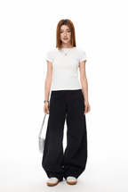 Wide - Leg Utility Cargo Pants - COPPING THREADS - Coldstone