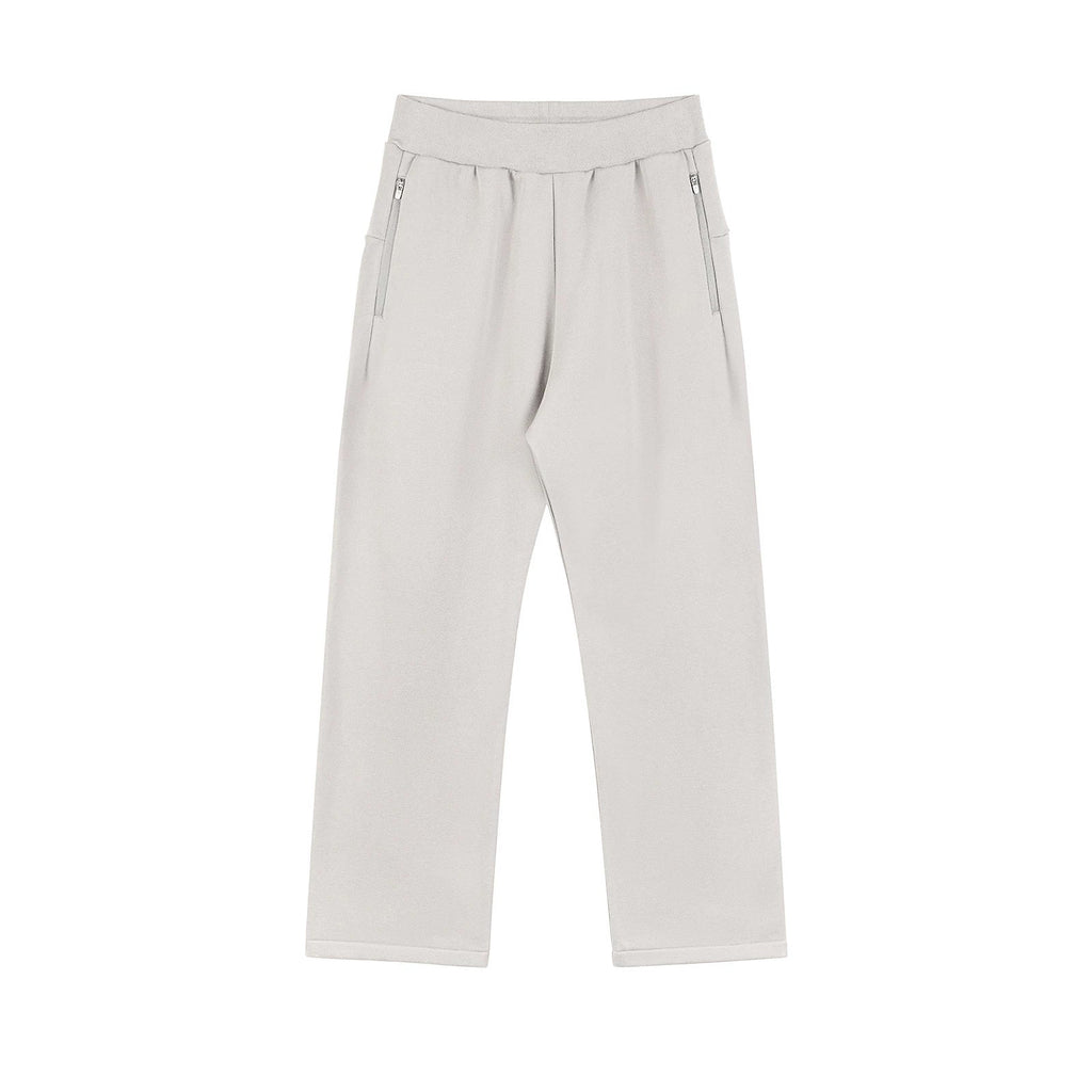 Wide-Leg Zip-Pocket Sweatpants - COPPING THREADS - IDLT
