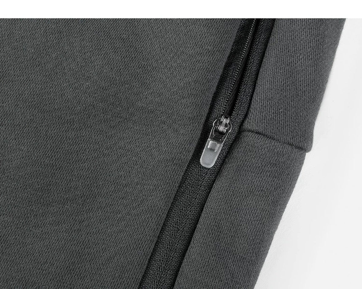 Wide-Leg Zip-Pocket Sweatpants - COPPING THREADS - IDLT