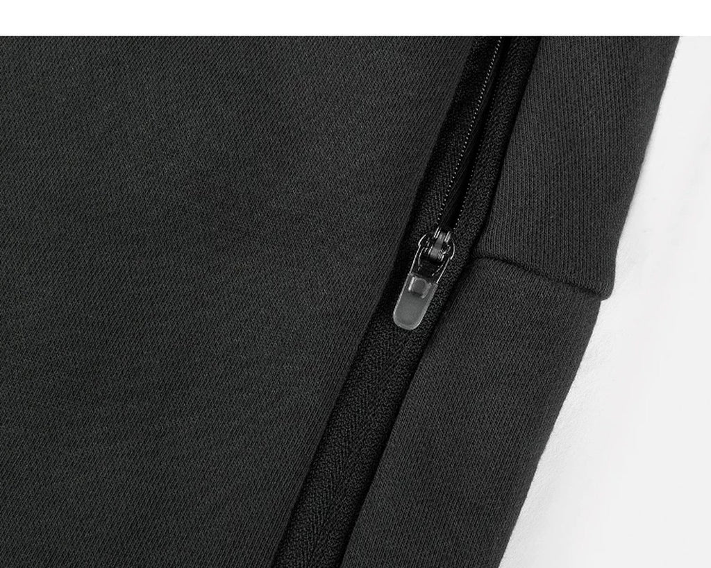 Wide-Leg Zip-Pocket Sweatpants - COPPING THREADS - IDLT