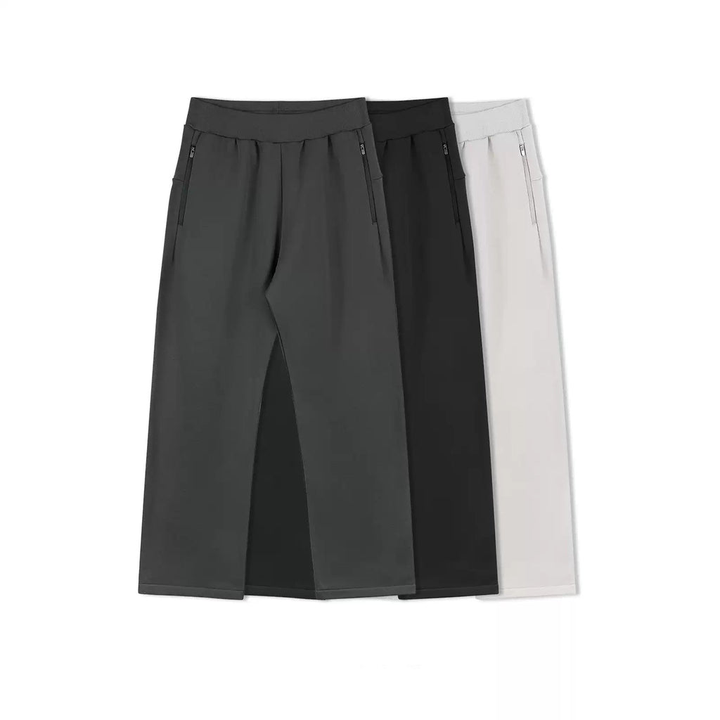 Wide-Leg Zip-Pocket Sweatpants - COPPING THREADS - IDLT