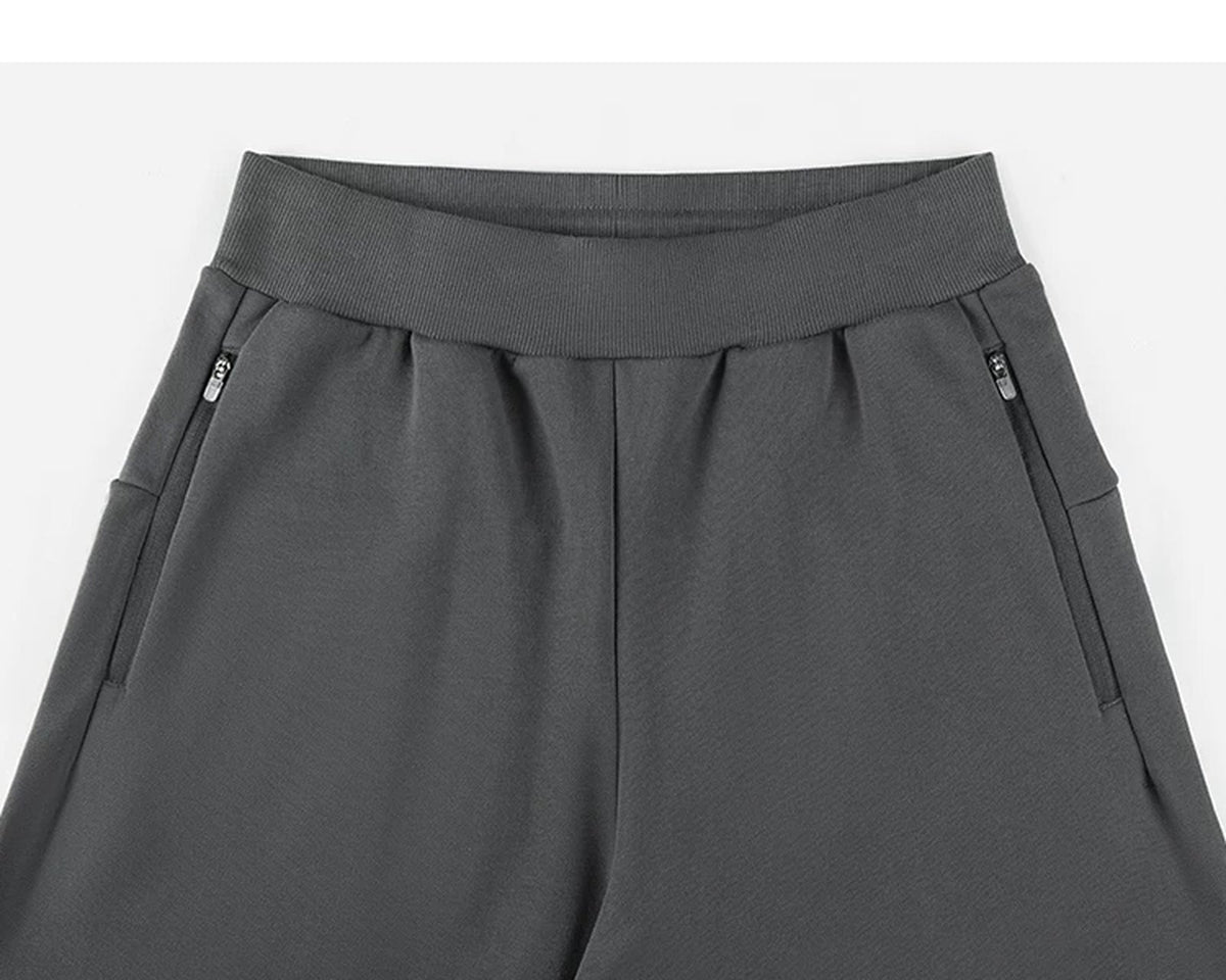 Wide-Leg Zip-Pocket Sweatpants - COPPING THREADS - IDLT