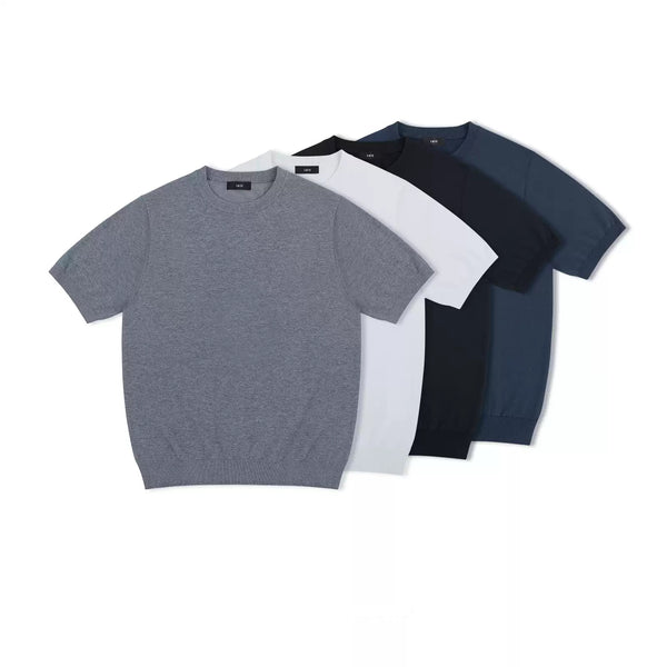 IDLT short sleeve knit top, color lineup.