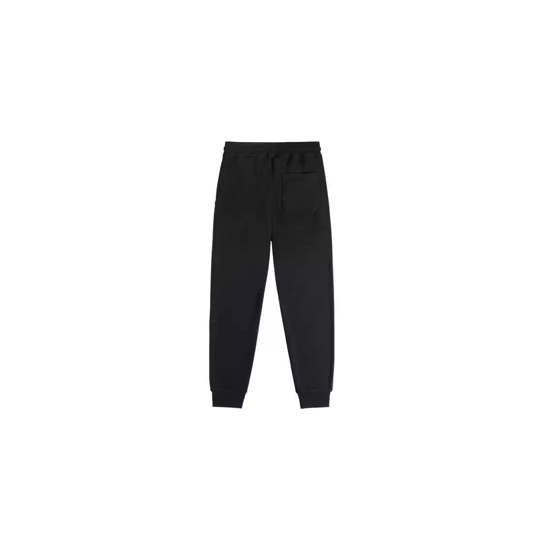 IDLT joggers, black front overview.