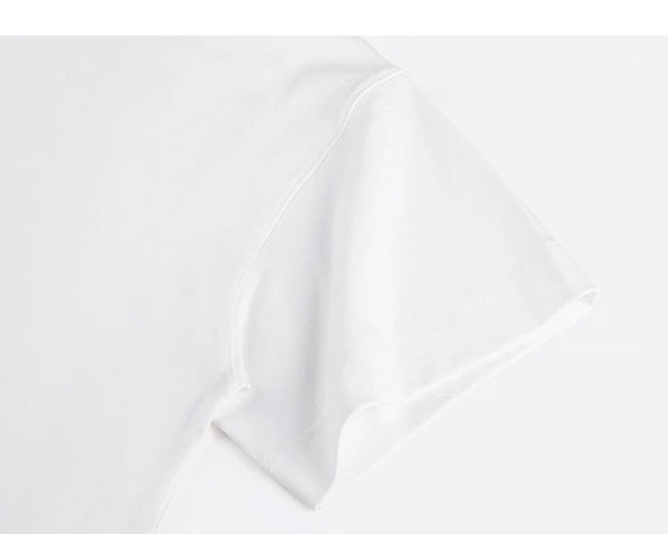 IDLT short sleeve polo, white sleeve.