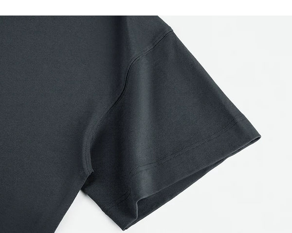 IDLT short sleeve polo, dark gray sleeve.