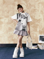 Y2K Cartoon Print Vintage Tee - COPPING THREADS - CHICISLAND