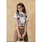 Y2K Cartoon Print Vintage Tee - COPPING THREADS - CHICISLAND