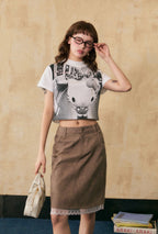 Y2K Cartoon Print Vintage Tee - COPPING THREADS - CHICISLAND