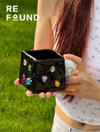 Y2K Diamond Square Ceramic Mug - COPPING THREADS - CT Select