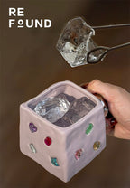 Y2K Diamond Square Ceramic Mug - COPPING THREADS - CT Select