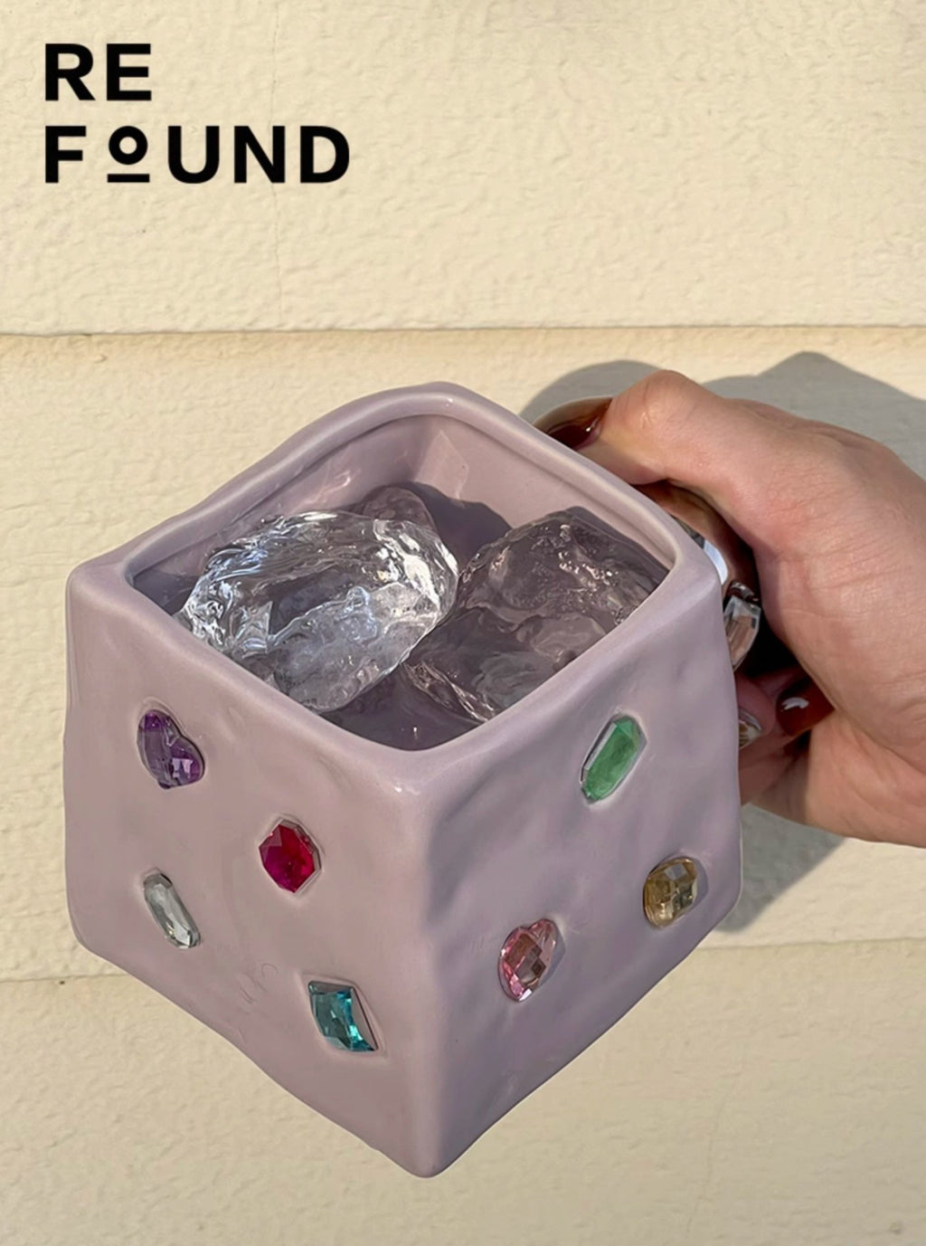 Y2K Diamond Square Ceramic Mug - COPPING THREADS - CT Select