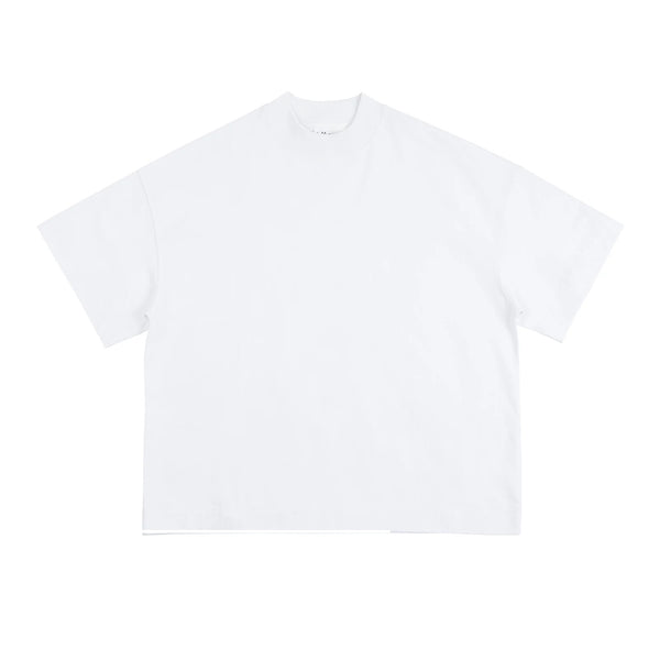 IDLT T-shirt, white front.