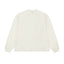 IDLT long sleeve pocket T-shirt, cream front.