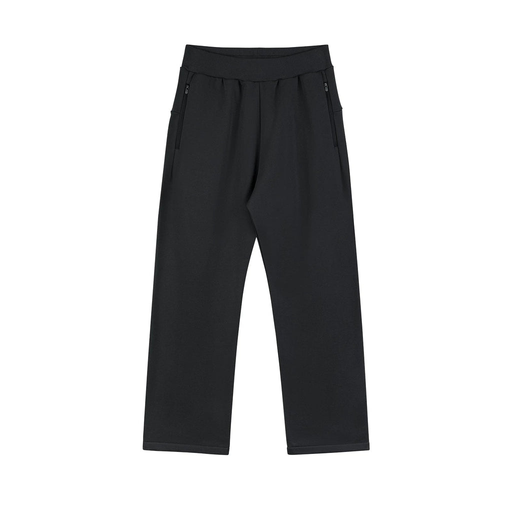 Zip-Pocket Wide-Leg Sweatpants - COPPING THREADS - IDLT