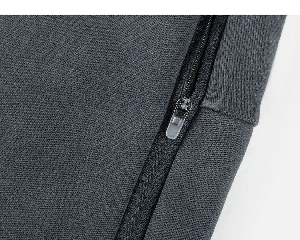 Zip-Pocket Wide-Leg Sweatpants - COPPING THREADS - IDLT