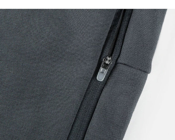 Zip-Pocket Wide-Leg Sweatpants - COPPING THREADS - IDLT