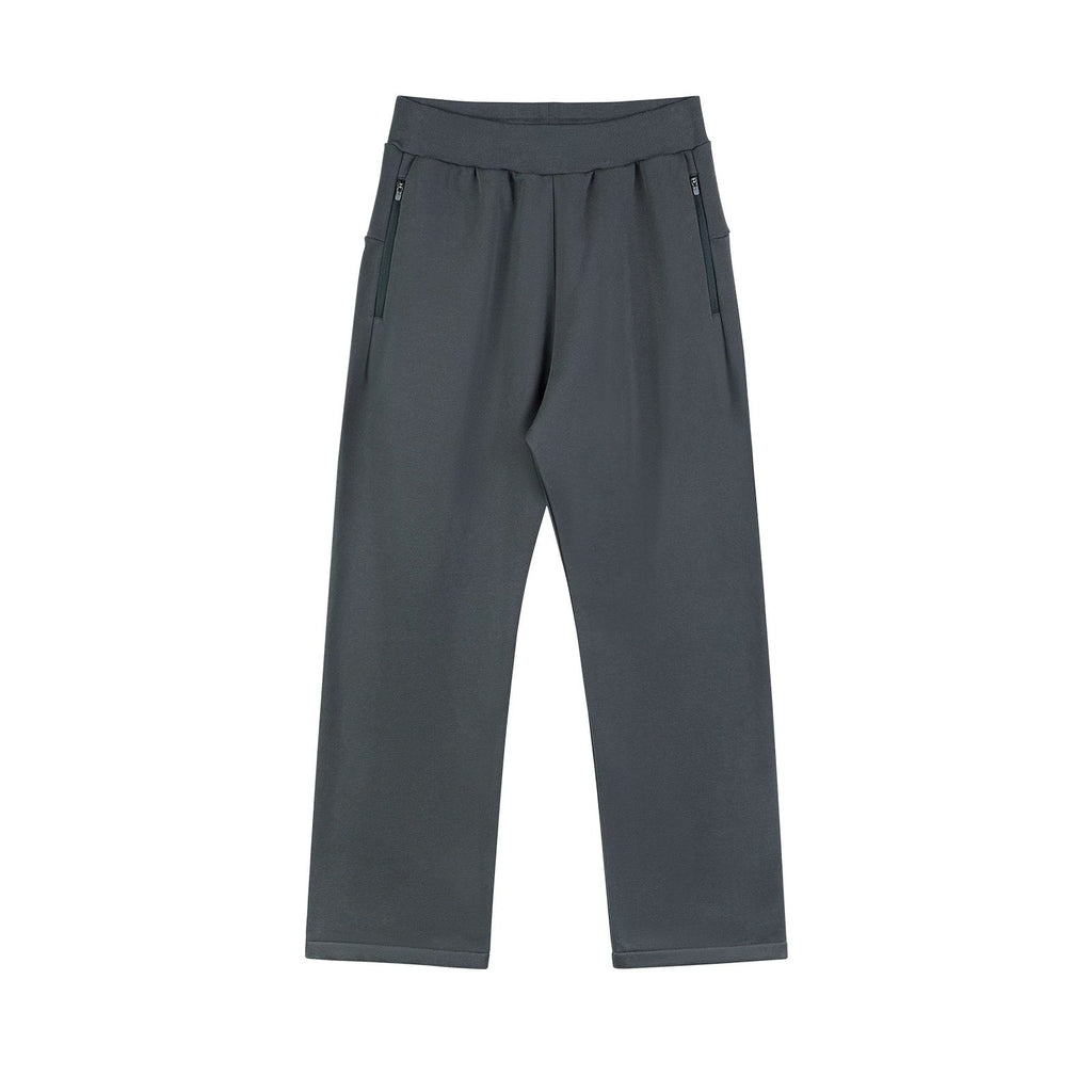 Zip-Pocket Wide-Leg Sweatpants - COPPING THREADS - IDLT
