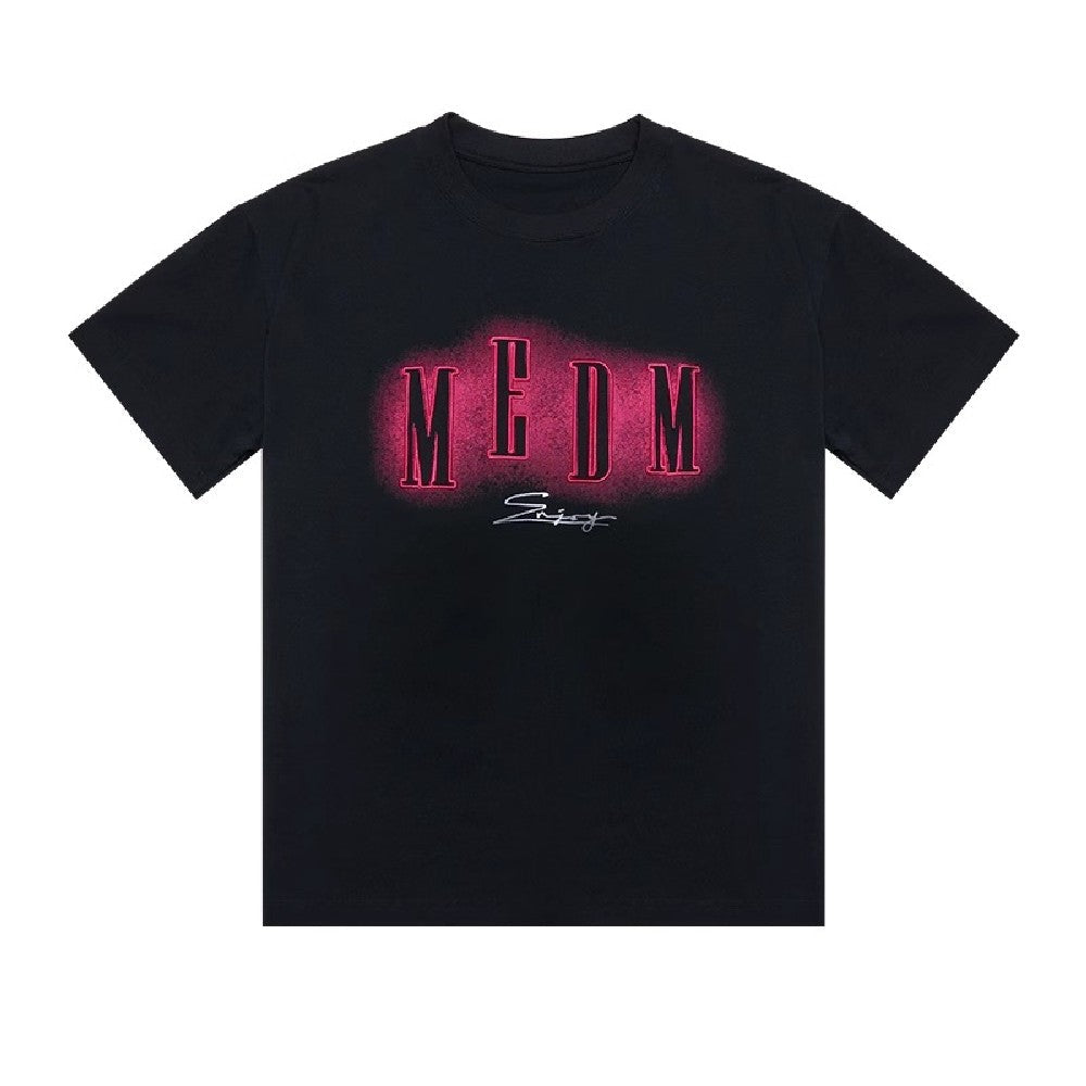 MEDM ネオンライト ロゴ Tシャツ