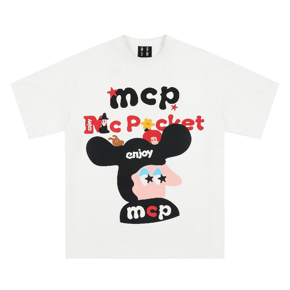 MEDM MCP ロゴプリント Tシャツ