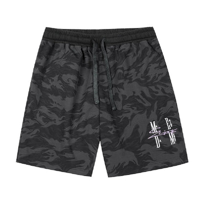 MEDM Camo Nylon Shorts