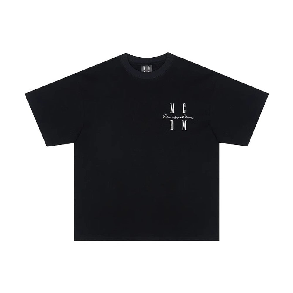 MEDM Embroidered Logo Tee