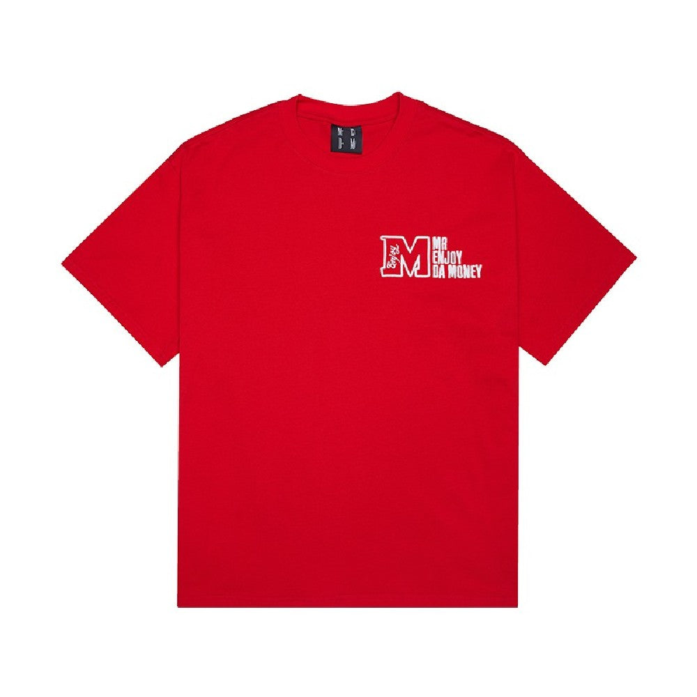 MEDM Embroidered Embossed Logo Tee