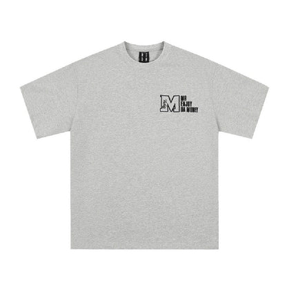 MEDM Embroidered Embossed Logo Tee