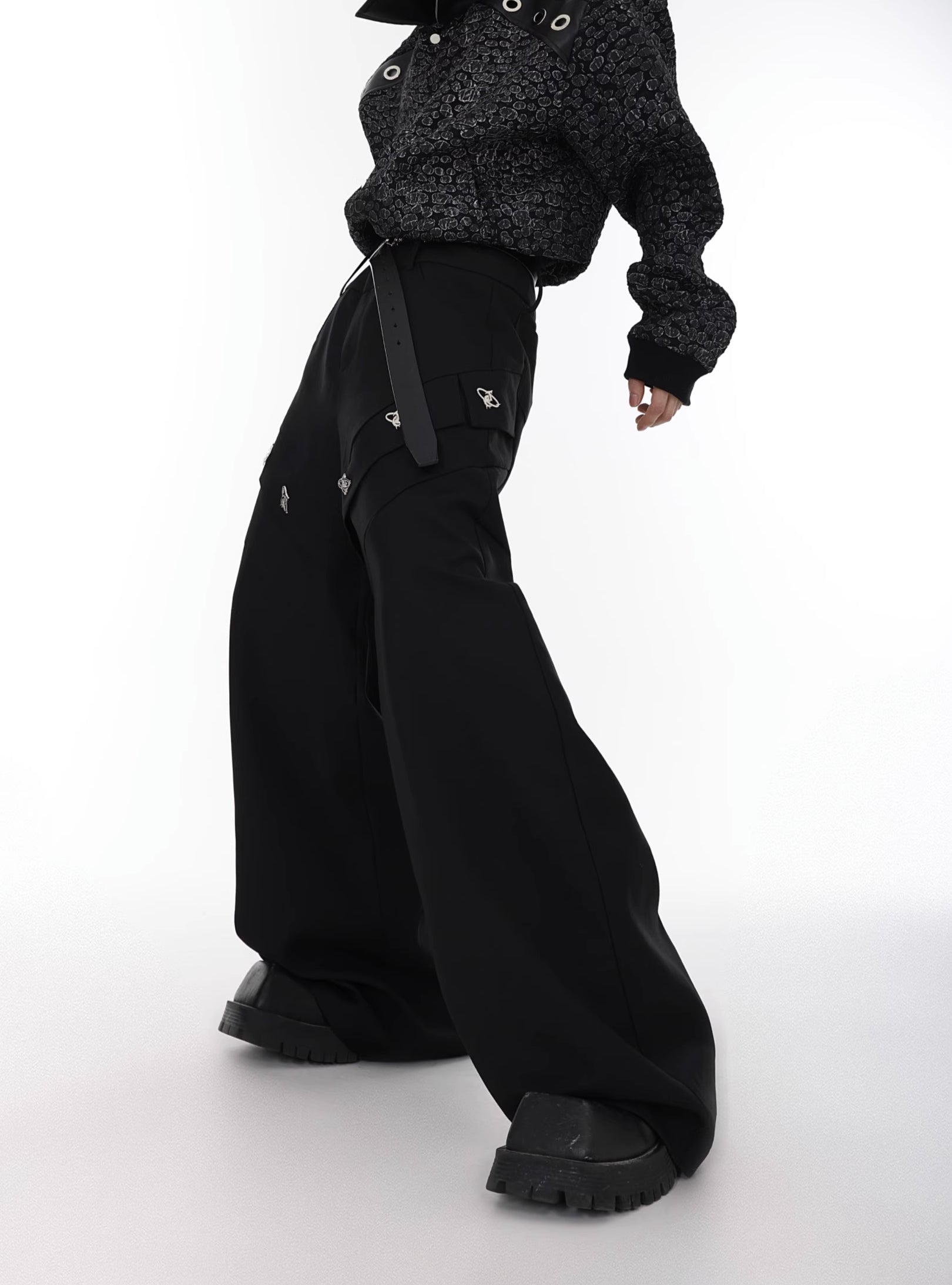 ArguE CulturE Metal Embellished Wide-leg Pants