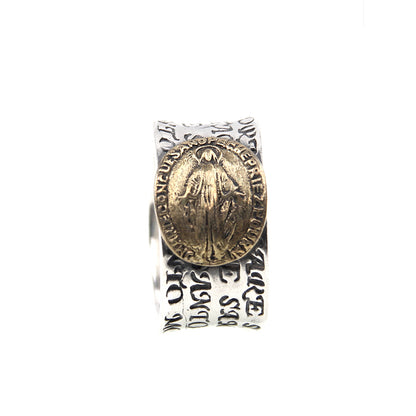 KREAM s925 vintage virgin mary ring sterling silver vintage ring