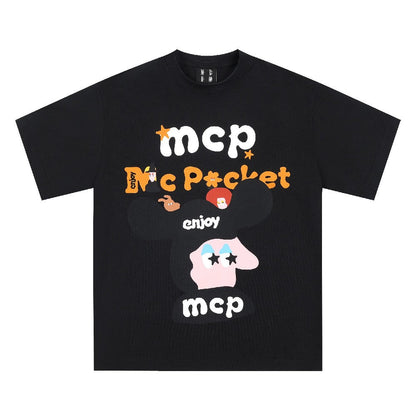 MEDM MCP ロゴプリント Tシャツ