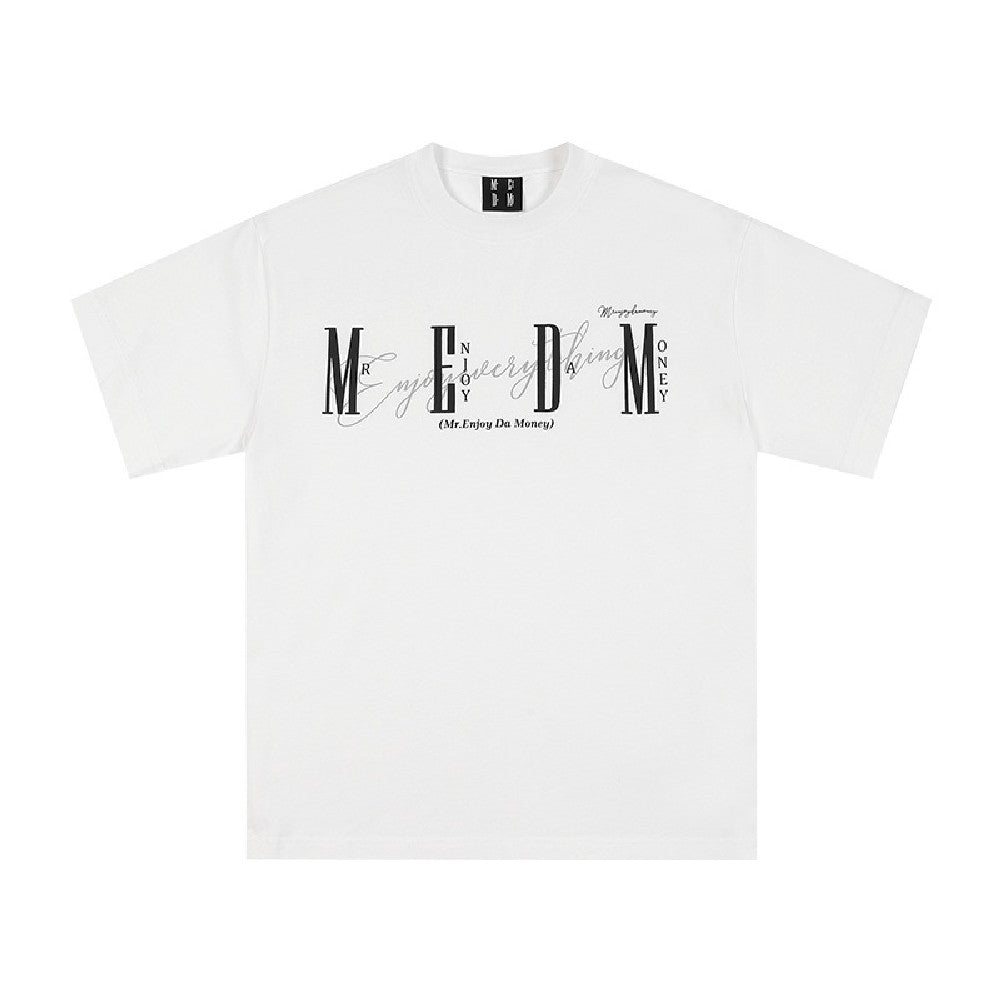 MEDM ベーシックロゴプリントTシャツ