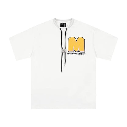 MEDM フラワーフォームプリント ロゴTシャツ