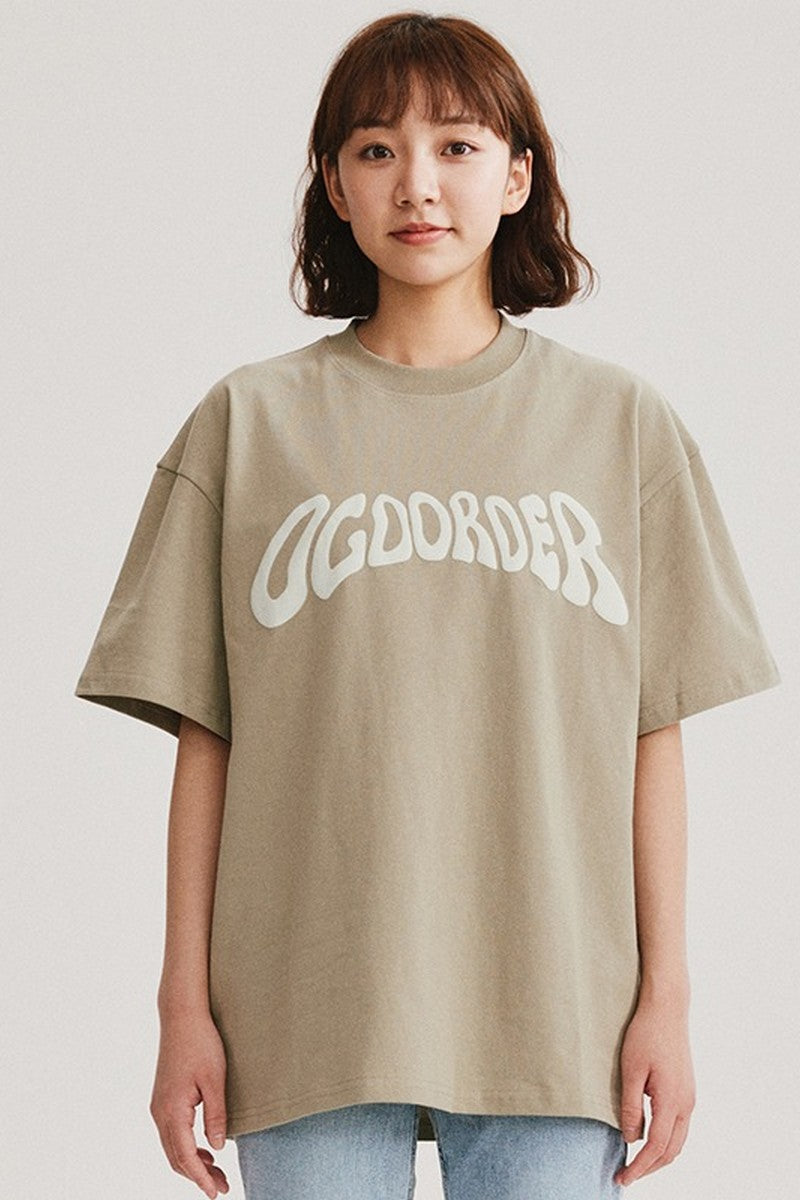 Old Order Foam Print Logo Tee