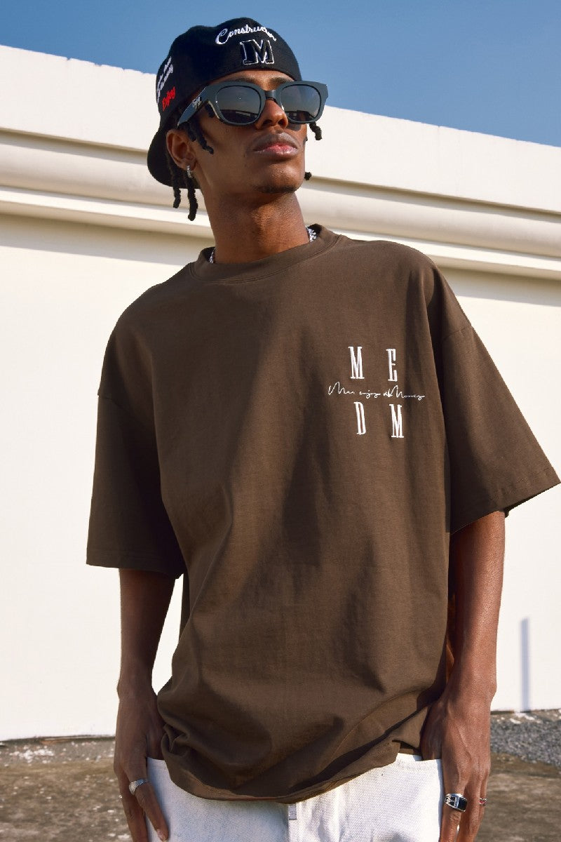 MEDM Embroidered Logo Tee